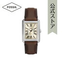 フォッシル フォッシル 腕時計 アナログ メンズ ブラウン レザー CARRAWAY FS6012 2023 秋 FOSSIL 公式