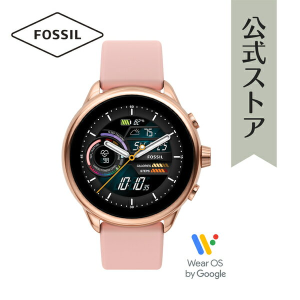 フォッシル 腕時計 スマートウォッチ ジェネレーション6 ウェルネスエディション タッチスクリーン メンズ レディース ピンク シリコン Gen 6 SMARTWATCH WELLNESS EDITION FTW4071 2022 冬 FOSSIL 公式のサムネイル