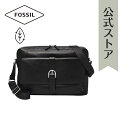 フォッシル ショルダーバッグ バッグ メンズ ブラック エコレザー／エコレザートリム CAMDEN MBG9602001 2023 春 FOSSIL 公式