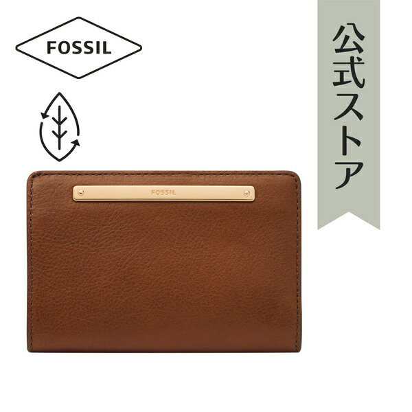 フォッシル 財布 ミニ レディース ブラウン エコレザー LIZA SL7986G200 2023 春 FOSSIL 公式