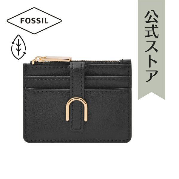 【30%OFF】フォッシル 小物入れ カードケース レディース ブラック エコレザー VADA SL8278001 2023 春 FOSSIL 公式