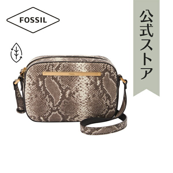 【超ポイントバック祭/20倍ポイント】【50% OFF】フォッシル ボディバッグ バッグ 斜め掛け 2WAY レディース パイソン パイソン柄エンボスレザー／ポリウレタントリム LIZA ZB1771874 2023 春 FOSSIL 公式のサムネイル
