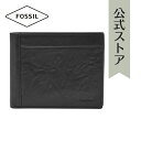 フォッシル 財布 メンズ フォッシル 財布 二つ折り メンズ ブラック NEEL ML3890001 2017 春 FOSSIL 公式