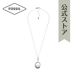 フォッシル アクセサリー ネックレス レディース シルバー ステンレススチール JEWELRY JF04427040 2023 夏 FOSSIL 公式