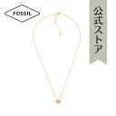 【GWセール/70%OFF】フォッシル アクセサリー ネックレス レディース ゴールド ブラス MERRITT JOA00766710 2023 夏 FOSSIL OUTLET 公式