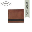 フォッシル 二つ折り財布 メンズ フォッシル 財布 二つ折り メンズ レザー QUINN ML3653200 2015 夏 FOSSIL 公式