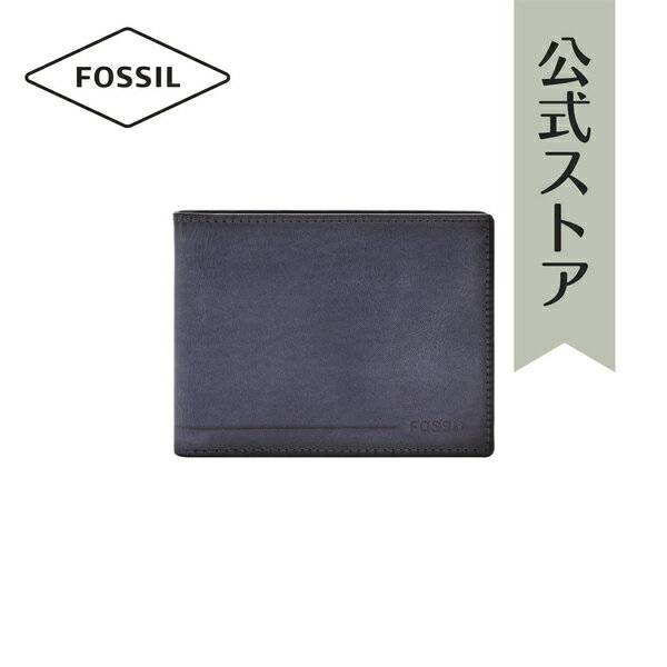 【お買い物マラソン/40 OFF】フォッシル 財布 三つ折り メンズ レザー ALLEN SML1548470 2023 夏 FOSSIL 公式