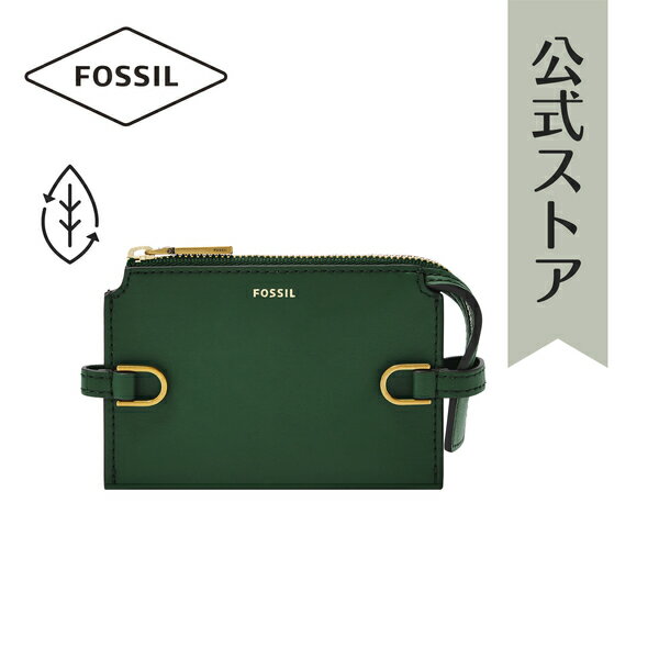 【50%OFF】フォッシル カードケース レディース パイングリーン ヴィーガンカクタス KIER SL6557298 2022 秋 FOSSIL 公式