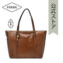 フォッシル トートバッグ バッグ レディース ブラウン エコレザー／ポリウレタン CARLIE ZB1773200 2022 秋 FOSSIL 公式