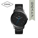 フォッシル 腕時計（メンズ） 腕時計 メンズ フォッシル アナログ 時計 ブラック ステンレス THE MINIMALIST FS5308 FOSSIL 公式 ブランド ビジネス 防水 誕生日 プレゼント 記念日 ギフト