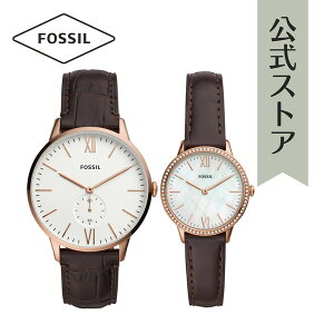 【30％OFF】フォッシル 腕時計 メンズ レディース ペア ウォッチ セット Fossil 時計 FS5564SET THE ANDY AND ADDISON SET 公式 2年 保証