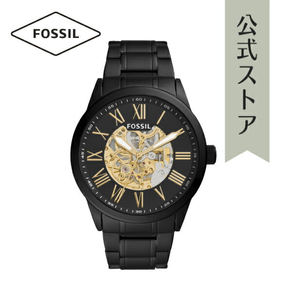 フォッシル 腕時計（メンズ） 【お買い物マラソン/40%OFF】 フォッシル 腕時計 自動巻き メンズ FOSSIL 時計 BQ2092 FLYNN 公式 ブランド ビジネス 防水 誕生日 プレゼント 記念日 ギフト