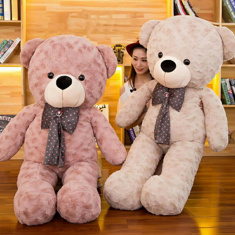 乐天商城 - クマ 子供 ベージュ プレゼント あずき色 彼女に アフリカ 動物 くま 可愛い 抱き枕 かわいい おもちゃ 特大 ふわふわで癒される 熊 インテリア 70cm 心地いい 柔らか ぬいぐるみ