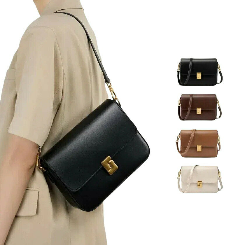 ショルダーバッグ 送料無料 鞄 カジュアル レザー 通勤 無地 手提げ マグネット 誕生日 牛革 レディース ビジネス かばん 通学 プレゼント シンプル 革 おしゃれ 肩掛けバッグ 牛革バッグ 脇の下バッグ