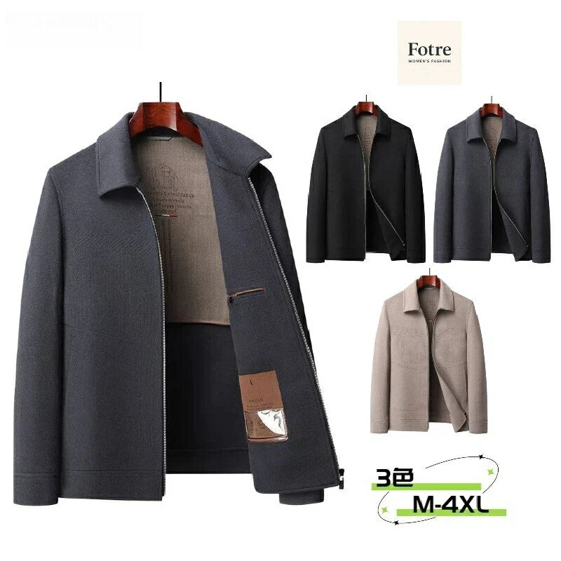 ウールコート防寒着アメカジリバーシ...