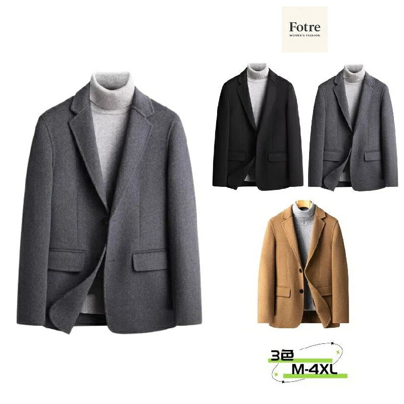 乐天商城 - ウールコート アメカジ アウター 70%ウール 脱着可 冬服 ライナー付き 90%ダウン カジュアル マフラー付き ビジネス 暖かい メンズ 厚地 防寒着 ダウンライナー脱着可 長袖 ダックダウン チェスターコート ジャケット ビジネスコート ロングコート
