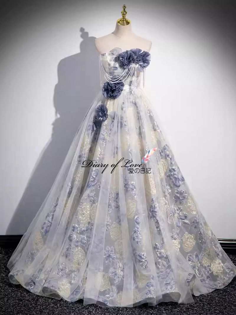 Rakuten - ウェディングドレス 二次会 結婚式二次会用 袖あり 花嫁 演奏会ドレス カラードレス 結婚 式 二次会 付け袖 20代 30代 40代 50代対応 軽量で動きやすい フォト映え 春夏向け 着回し2WAY Aライン 送料無料 演奏会 結婚式 披露宴 XS-XXXL