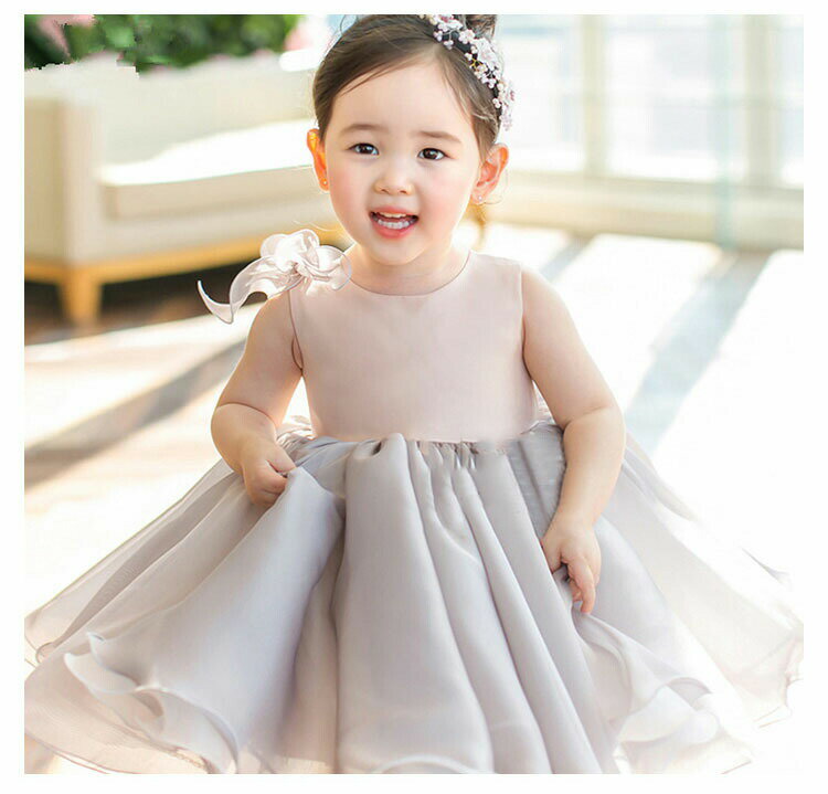 Rakuten - 3歳ドレス 結婚式 子供 ドレス 子供ドレス 上品見えフォーマルワンピース！3歳 女の子 ドレス ガールズ キッズ ドレス 発表会 結婚式 子供服 お花刺繍 キッズ フォーマル ワンピース ピアノ/発表会/イベント/ステージ衣装 子供服