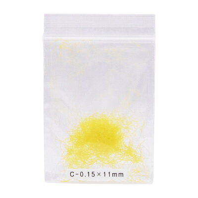 【Foula】カラーエクステ バラ イエロー 0.2g Cカール 0.10mm×10mm