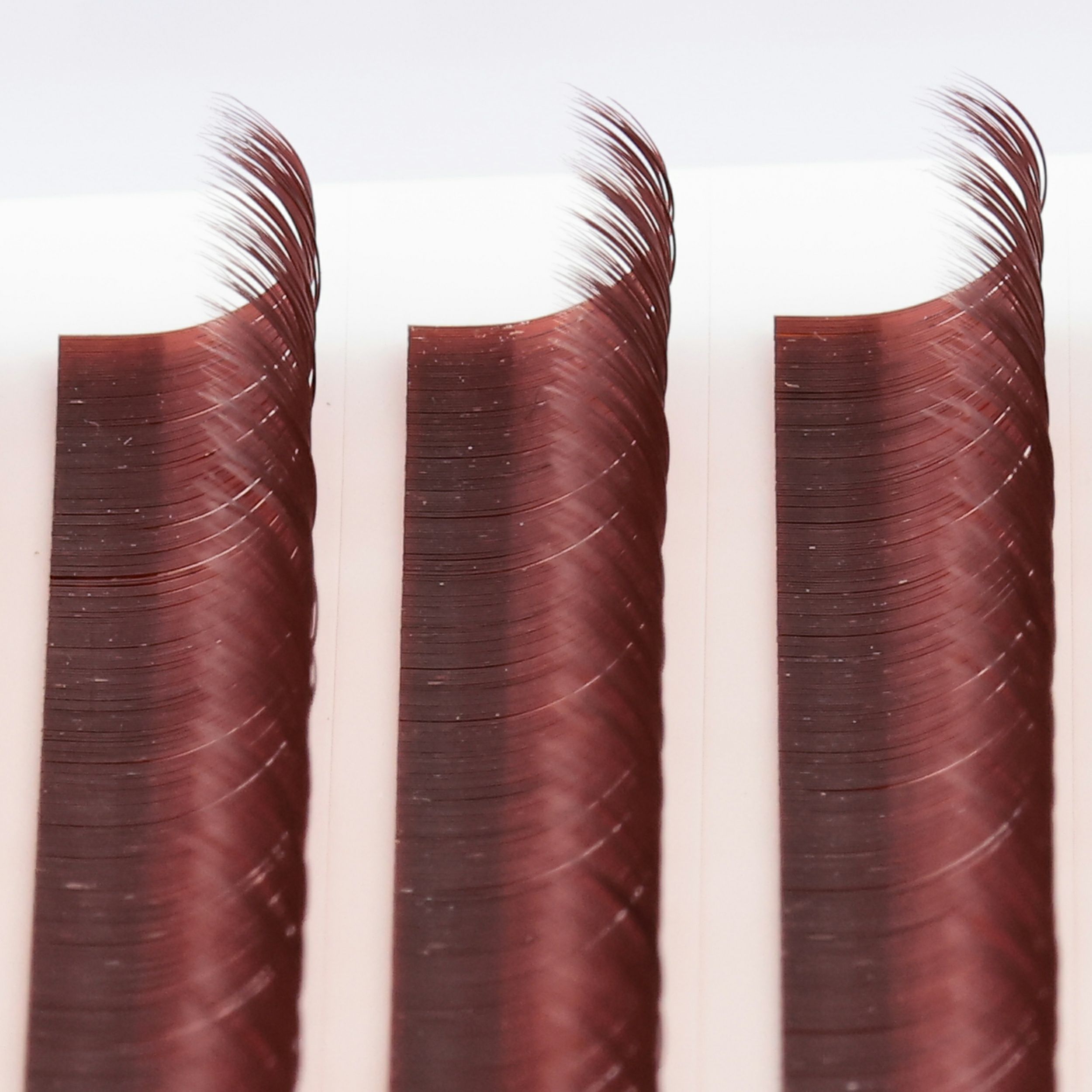 【Foula】エアーセーブル フラット ワインレッド Dカール 0.15mm×10mm