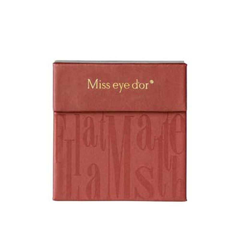 【Miss eye d'or】フラットマットラッシュテラコッタ Jカール 0.15mm サイズMix