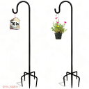 Artigarden 76インチ Outdoor Shepherd Hook ガーデンハンガー 2個セット Founderがお届け!