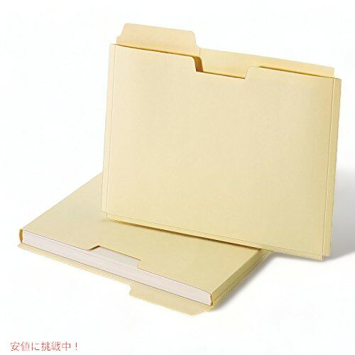 globe-weis拡張ファイルフォルダポケット、文字、11ポイントマニラ、10?/パック