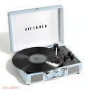 Victrola/ビクトローラは外観から機械らしさを減らし家具らしく、見た目を重視したデザインの蓄音機メーカーVictrola Journey+ Bluetoothレコードプレーヤーは、クラシックなデザインと新しい機能を組み合わせています。 デュアル Bluetooth 接続により、お気に入りのビニールレコードを外部 Bluetooth スピーカーにストリーミングしたり、内蔵ステレオスピーカーを通してスマートデバイスから音楽をストリーミングしたりすることができるので、自分だけのリスニング体験をすることができます。B08Z79VY55重さ：　6.92 poundsおおよそのサイズ：　7[アンティーク コレクション レコードプレーヤー ポータブル インテリア 蓄音機]