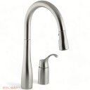KOHLER シンプライス プルダウン シングルレバーキッチン用混合水栓 品 Founderがお届け!