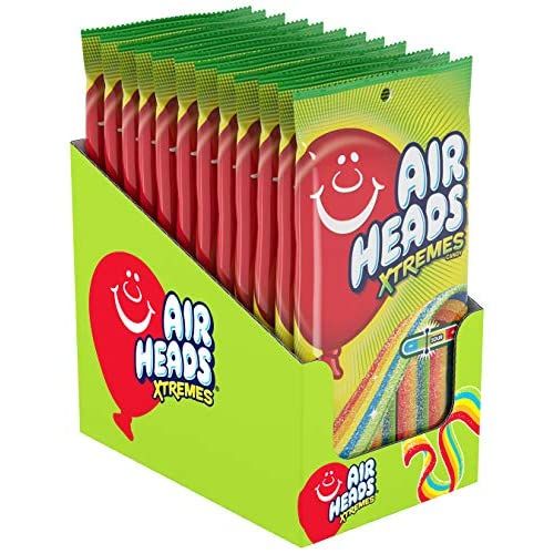 Airheads LfBo[@Rainbow Berry 4.5 oz (Bulk Pack of 12)