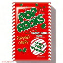 キャンディケイン風味のポップロック 12個