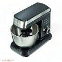 Hamilton Beach ハミルトンビーチ スタンドミキサー 卓上ミキサー 63326 6段階スピードミキサー 6 Speed Electric Stand Mixer Grey and Chrome