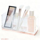 オーガナイザー ブラシ立て Clear/Rose Gold ペン立て メイク Founderがお届け!