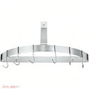 クイジナート Cuisinart CRHC-22B シェフクラシック 半円 壁掛けポットラック S字フック付き Founderがお届け!(3)