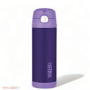 Thermos サーモス 真空断熱 ステンレスボトル ストロー ボトル 水筒 パープル 紫 マグボトル 473ml 品 Founderがお届け!