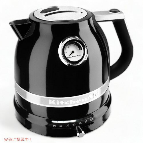 【今だけポイント5倍】KitchenAid　キッチンエイド　プロライン　電気ケトル　電気やかん　ブラック　Black Onyx　 Founderがお届け!