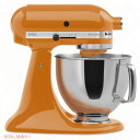 キッチンエイド スタンドミキサー KitchenAid KSM150PSTG アルチザン オレンジ Founderがお届け!