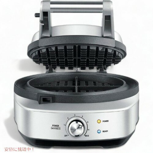 ブレビル Breville BWM520XL 電気ラウンドワッフルワッフルメーカー ステンレススチール Founderがお届け!