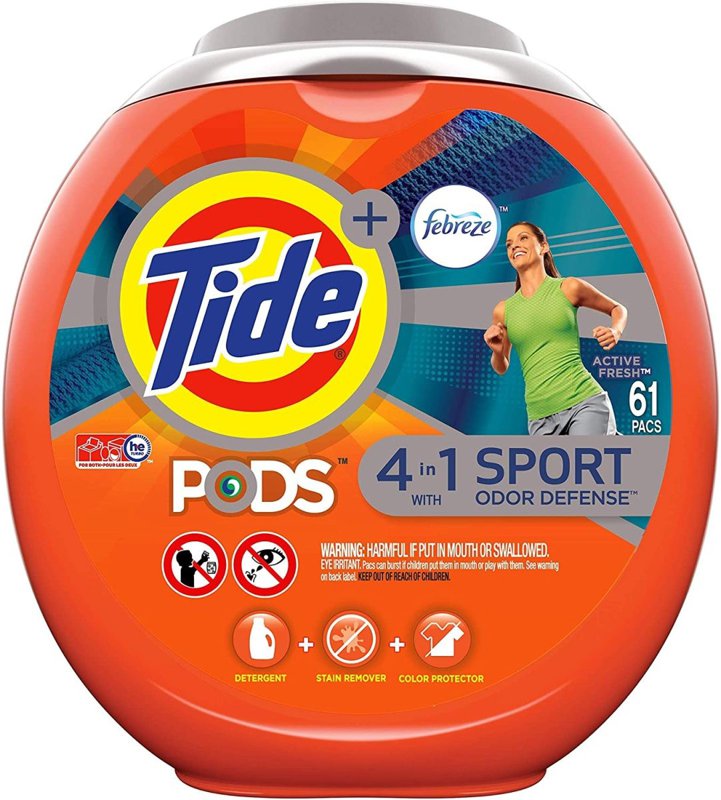 タイド PODS洗濯洗剤 Tide H&PC-79618 ジェルボールタイプ61個入 Founderがお届け!