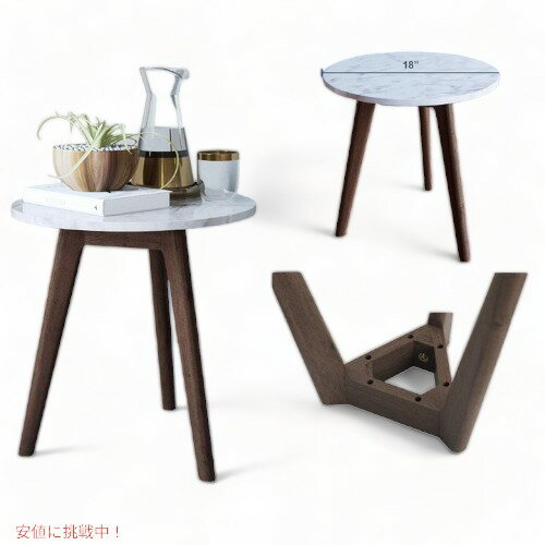 乐天商城 - 実用的でシンプル＆高品質 アクセントテーブル ダークブラウンアメリカ輸入家具　アメリカ輸入雑貨 Founderがお届け!