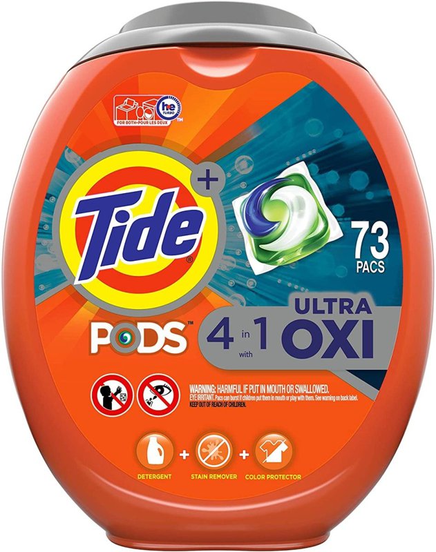 【今だけポイント5倍】タイド PODS洗濯洗剤 Tide ウルトラオキシ ジェルボールタイプ73個入り Founderがお届け!