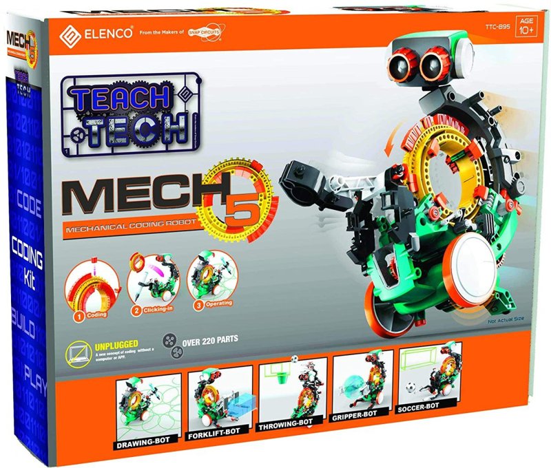 コーディングロボットキット Elenco TTC-895 Mech-5 プログラミング Founderがお届け!