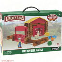 リンカーン ログ LINCOLN LOGS 楽しいファーム組立セット(102ピース) 00858 教育玩具 Founderがお届け!(3)