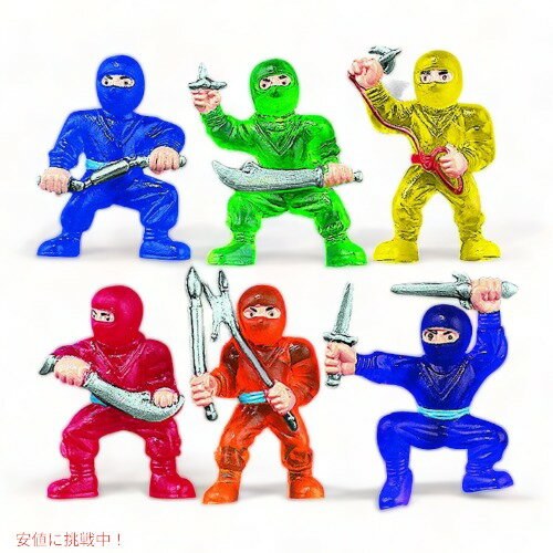ファンエクスプレス ミニ忍者戦士のおもちゃ Fun Express 48ピース フィギュア Founderがお届け!