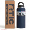 アールティック 1064ml ステンレススチール ウォーターボトル Rtic マットネイビー 水筒 Founderがお届け!