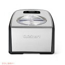 Cuisinart クイジナート アイスクリーム メーカー＆ジェラート メーカー Quart Compressor Ice Cream and Gelato Maker