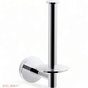 Kohler コーラー エレート 縦型トイレットペーパーホルダー ポリッシュクローム K-27293-CP Elate Vertical Toilet Paper Holder, Polished Chrome