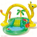 キリンさんプール すべり台付きプール 家庭用プール スライド付き Summer Waves すべり台プール アメリカおもちゃ 輸 Founderがお届け!