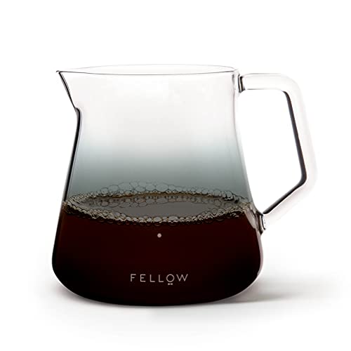 樂天商城 - フェロー ガラスカラフェ 500mL Fellow スモークグレー 耐熱ガラスポット Founderがお届け!