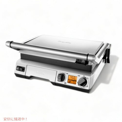 Brevilleur O ebp BGR820XL X}[gO O̍ō SĂ o[xL[ Smart Grill Electric Countertop Grill